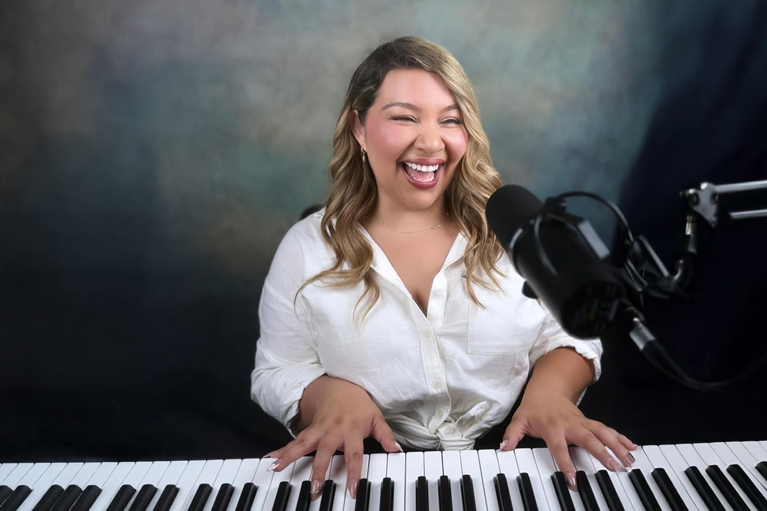 Crystal Santisteban at CRS Vocal Studio