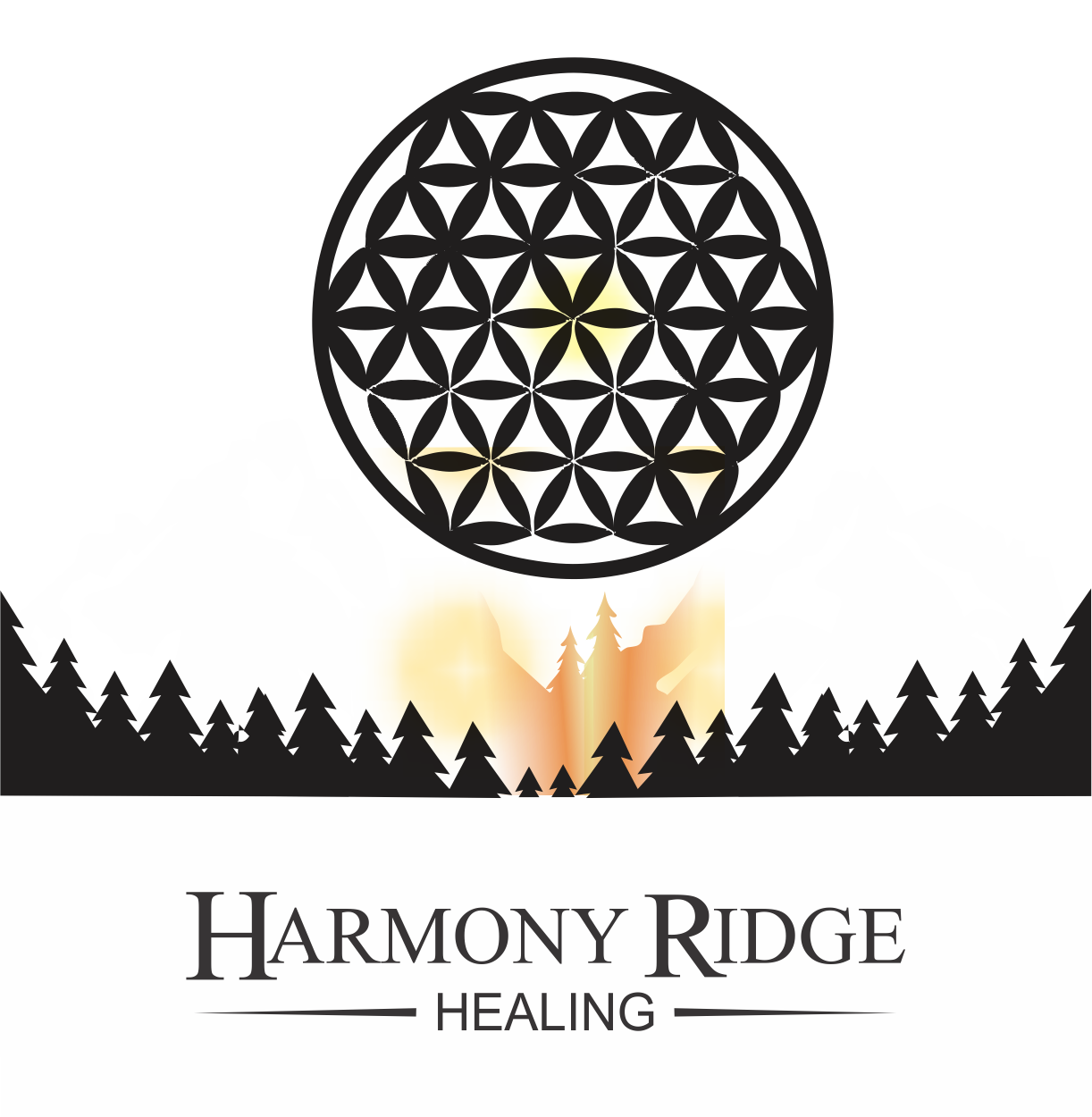 Harmony Ridge Healing Logo